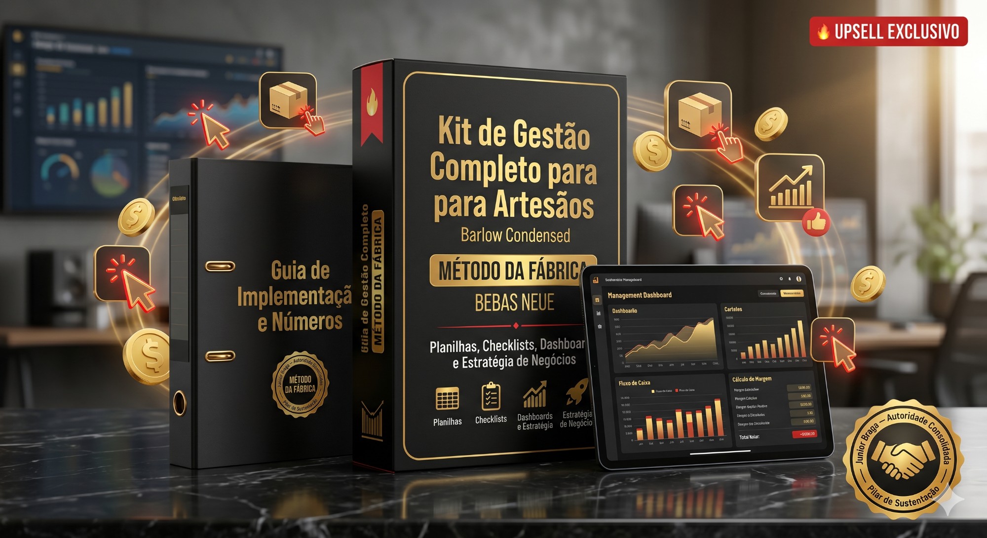 Kit de Gestão Completo para Artesãos